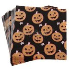 40ピース/個Happy Halloween Pumpkin Paper Napkin Disposable Napkin Decor