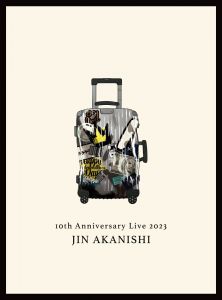 JIN AKANISHI “10th Anniversary Live 2023”＜特別仕様限定盤＞［2Blu-ray Disc+フォトブック］【Blu-ray】