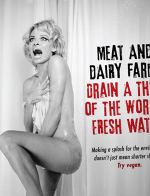 パメラ・アンダーソン、PETAキャンペーン広告でヌードに！