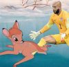 サッカー米代表GKティム・ハワード、人気過熱で『ジョーズ』『バンビ』を使ったコラ画像祭りに！
