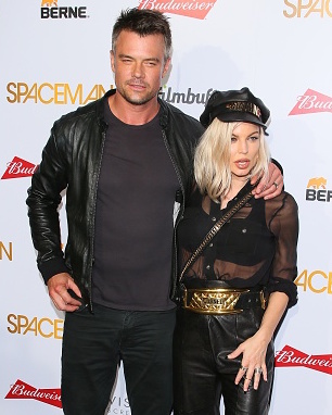 WEST HOLLYWOOD, CA - AUGUST 07: Fergie Duhamel and Josh Duhamel attend the Premiere of Orion Pictures' 'Spaceman' at The London Hotel on August 7, 2016 in West Hollywood, California. (Photo by JB Lacroix/WireImage)