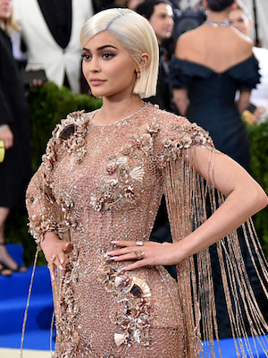 NEW YORK, NY - MAY 01:  Kylie Jenner attends the "Rei Kawakubo/Comme des Garcons: Art Of The In-Between" Costume Institute Gala at Metropolitan Museum of Art on May 1, 2017 in New York City.  (Photo by Mike Coppola/Getty Images for People.com)