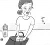 【日雇いマンガ】70話『よかれと思って……潔癖症が恐れる休憩中の◯◯攻撃』