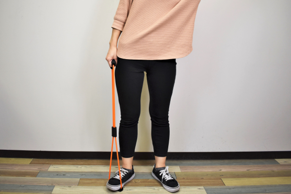 【100均ずぼらシュラン】ダイソー「エクササイズストレッチャー（8の字）」で冬の運動不足解消！の画像4