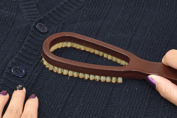 【100均ずぼらシュラン】ダイソー「毛だま取りブラシ」、特殊先端加工の評価は……？の画像6