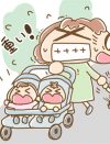 双子ベビーカーが使えないのは「ここには来ないで」ということ。多胎育児に伴う外出・移動の困難