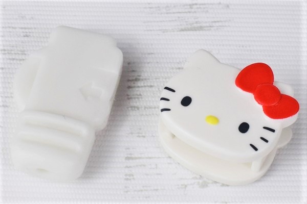 【100均ずぼらシュラン】ダイソー「ライトニングケーブル用 プロテクトカバー」キティちゃんで断線対策の画像3