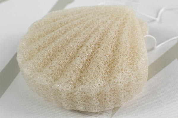 【100均ずぼらシュラン】ダイソー「こんにゃくパフ シェル」カチカチが水に濡らすとふわふわに！の画像1