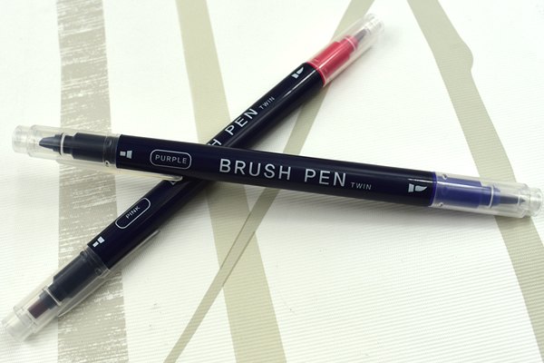 【100均ずぼらシュラン】ダイソー「カリグラフィーマーカー」初心者でも文字を美しく彩れる！の画像1