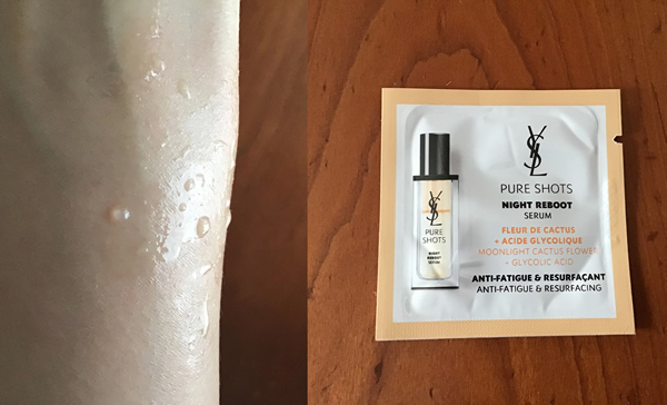 イヴ・サンローラン「 PURE SHOTS ナイトセラム」