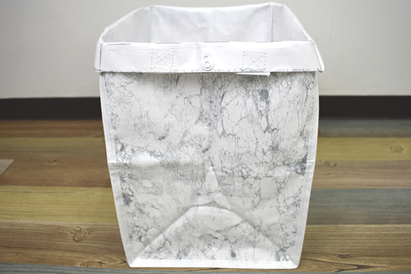 【100均ずぼらシュラン】ダイソー「ジョイントできるPP収納（大理石風）」資源ごみの分別にぴったり！の画像5