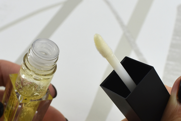 【100均ずぼらシュラン】ダイソーコスメ「UG リップオイル」でいつもの口紅をうるつやに！の画像5