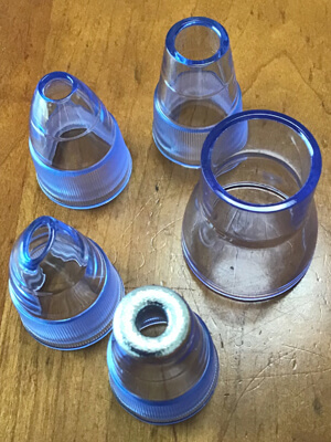 毛穴吸引器 EIVOTOR　５種類のヘッド