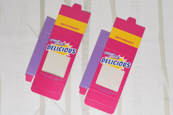 【100均ずぼらシュラン】 ダイソー「ギフトBOX」なら、目を引くカラーでプレゼントがアメリカのお菓子風に!?の画像3