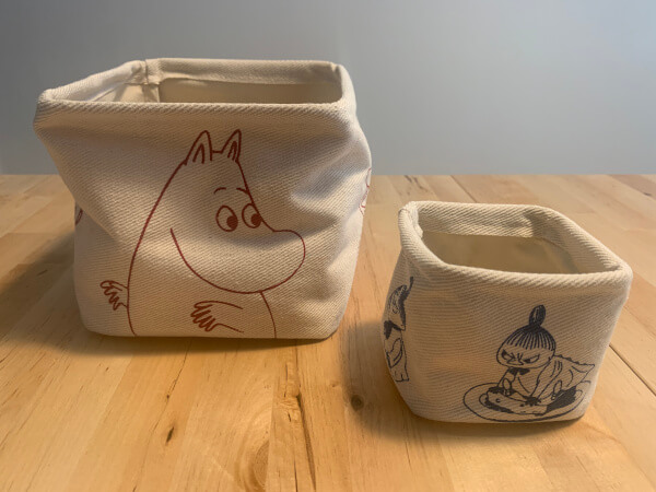 【付録レビュー】「InRed」7月号、ムーミンの収納ケースでお部屋の小物を可愛く収納！ 3点セットでコスパも◎【女性誌】の画像2