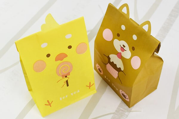 【100均ずぼらシュラン】セリア「ダイカットペーパーバッグ アニマル」ぴょこんと飛び出す頭と耳がかわいさ反則級!?の画像1