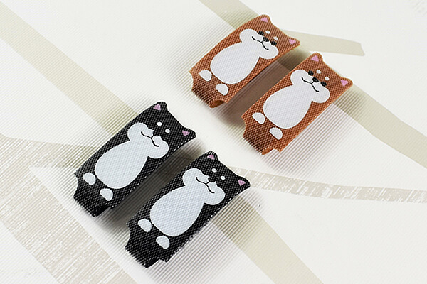 【100均ずぼらシュラン】セリア「ケーブルタイ 4P」愛らしい柴犬はケーブルを守ってくれる番犬!? の画像1