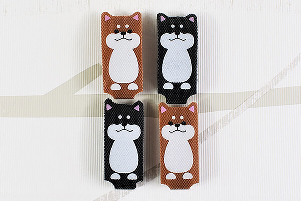 【100均ずぼらシュラン】セリア「ケーブルタイ 4P」愛らしい柴犬はケーブルを守ってくれる番犬!? の画像3