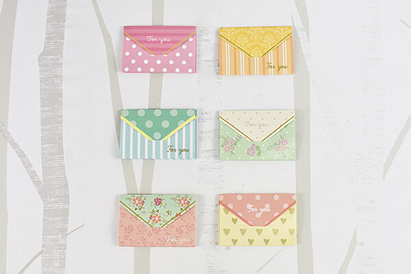 【100均ずぼらシュラン】セリア「封筒型メッセージカード」シールいらずのデザインはあらゆる場面で使えて便利！の画像3