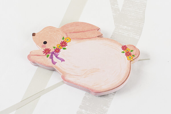 【100均ずぼらシュラン】セリア「ミニカード 20P バード＆ラビット」 一言でも地味にならず贈り物がキュートに！の画像1