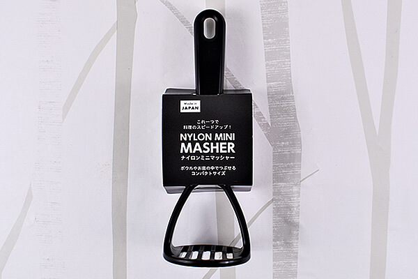 【100均ずぼらシュラン】セリア「ナイロンミニマッシャー」握りやすくマッシュポテトが素早く作れる！の画像2