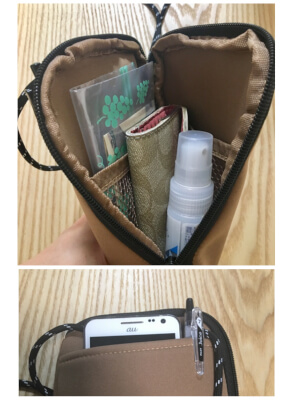 【付録レビュー】「LEE」10月号、JOURNAL STANDARDのサコッシュが超便利！　程よいサイズ感とおしゃれなデザインで高見えも【女性誌】の画像9