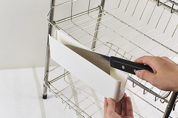 【100均ずぼらシュラン】セリア「包丁ホルダー」取り出しやすい場所に包丁を置ける！の画像6