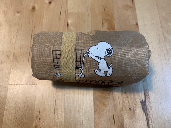 【付録レビュー】「InRed」11月号、スヌーピー 背負えるエコバッグ【女性誌】の画像9