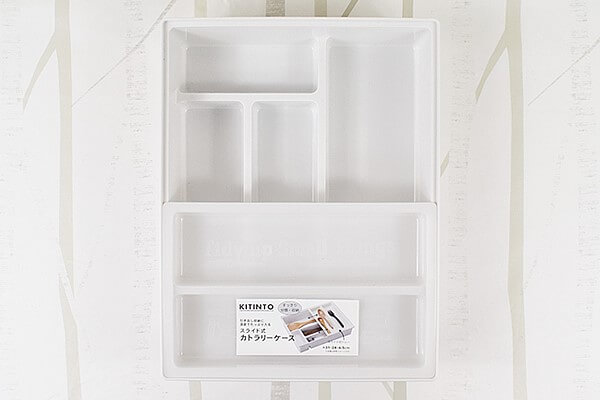 スリーコインズ「スライド式カトラリーケース」汎用性が高く、食器以外の収納にも使える!?の画像2