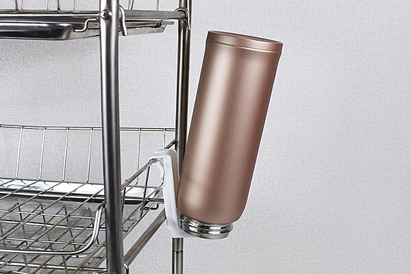 【ダイソーVSセリア】100均「ボトルラック」対決！　キッチンに置いても邪魔にならないの画像7