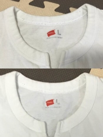 「レノアリセット」ヨレ戻し効果は本当か!?　3年着用Tシャツ＆トレーナーで検証レビューの画像7