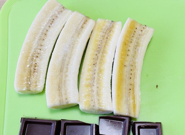 【塩チョコバナナ春巻き】、完全にクレープ屋のうまさを超えた！　溢れ出すチョコバナナが至高の画像2