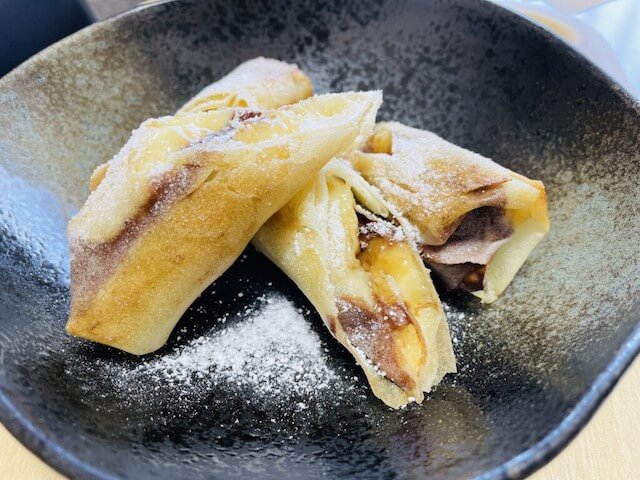 【塩チョコバナナ春巻き】、完全にクレープ屋のうまさを超えた！　溢れ出すチョコバナナが至高の画像6