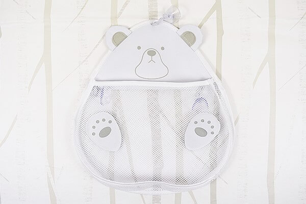 スリコ（3COINS）の「バスメッシュ収納」かわいいクマにお風呂場の小物を収納！ 強力な吸盤でしっかり貼りつくの画像3