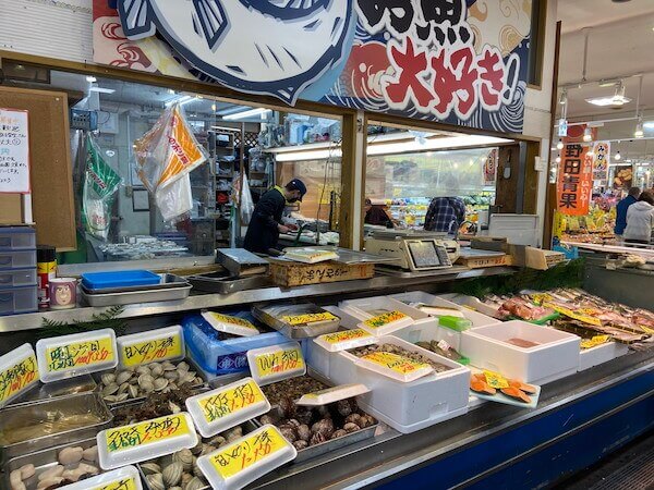鮮魚コーナー