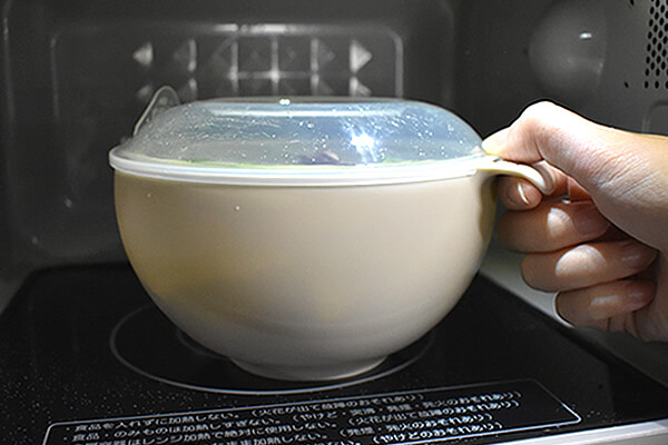 スリコ（3COINS）の「ちょこっとボウル」はレンジでチンできて調理楽々！の画像5