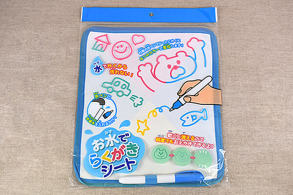 【100均レビュー】セリア「お絵かきグッズ」は、紙もペンもいらず消すのも簡単！の画像5