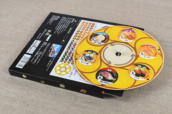 【100均レビュー】ダイソーの「スシロー」と「ピザーラ」コラボゲーム比較！　意外と脳を使って面白いの画像4