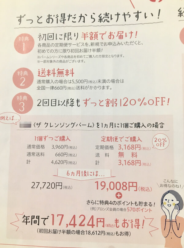 添付されている冊子の説明が1番分かりやすい（C）サイゾーウーマン