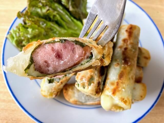 『家事ヤロウ!!!』餃子レシピ第4位【パリパリウインナー餃子】作ってみた！　メチャクチャそそる見た目と、至高の「カリ！　ジュワー」がうまい！の画像7