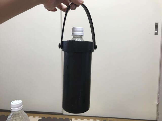 ワークマン、炎天下でも無敵の実力!?　980円【真空保冷ペットボトルホルダー】、24時間たっても「冷たい！」魅力検証の画像5