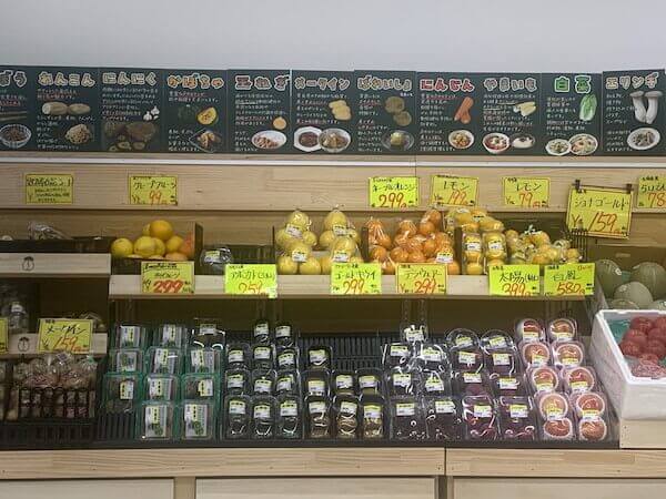 とても見やすい陳列