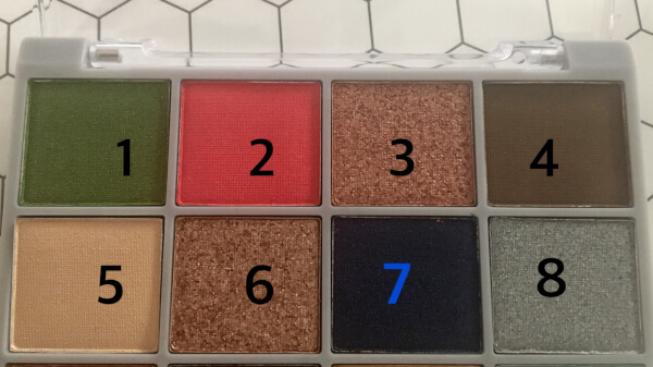 マットパレットと比べるとどれも鮮やか。（C）サイゾーウーマン