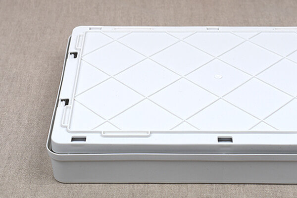 スリコ（3COINS）「折り畳みコンテナ（Sサイズ）」持ち手付きで小物整理に便利！　積み重ねできるから複数導入もアリの画像4