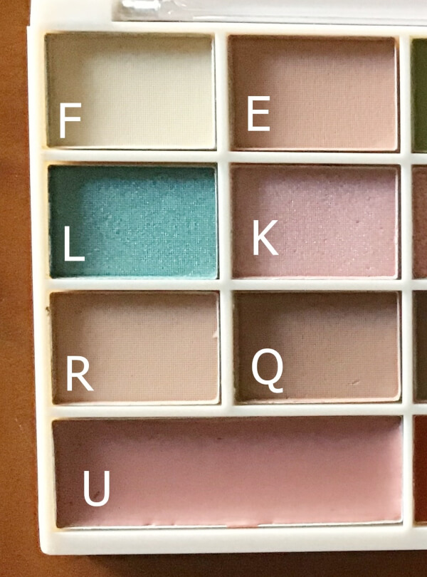 「21色パレット」の左側（C）サイゾーウーマン