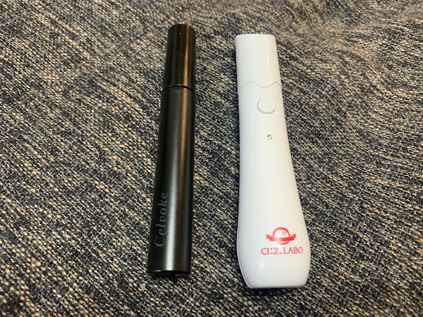 マスカラとの大きさの比較