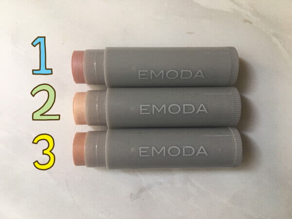 EMODA　ミニマルチバーム3本