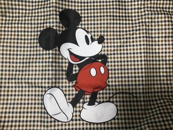 ミッキーマウスデザイン×クラブチェック柄（C）サイゾーウーマン