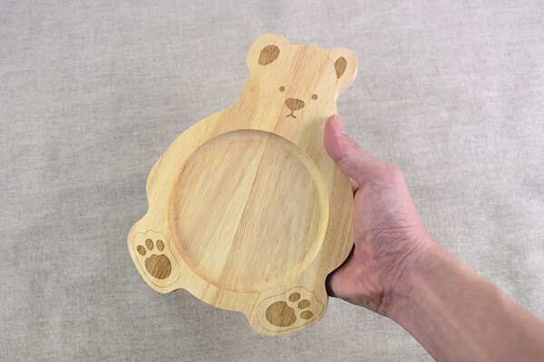 スリコ（3COINS）「くまウッドプレート」かわいさ大爆発で子どもが喜ぶ！の画像2