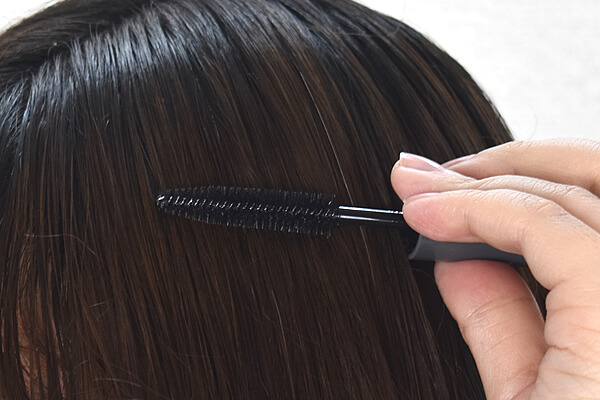 スリコ（3COINS）「【and us】ヘアスタイリングブラシ」は一気に髪がまとまるコスメ！手のひらサイズで持ち運びやすいの画像5